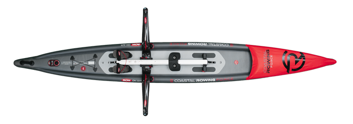 AIRSKIFF 17 inflatable skiff, three-quarter studio view