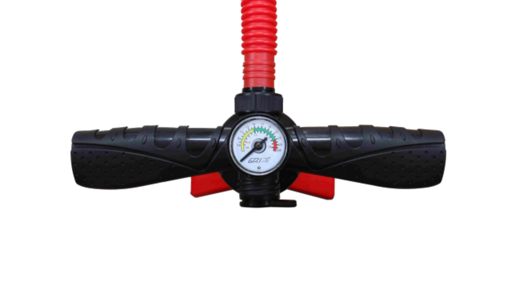 High-pressure hand pump with deflate function included with the LITE 15