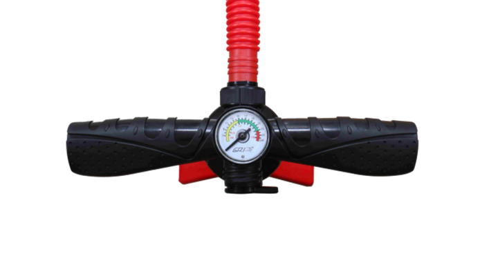 High-pressure hand pump with deflate function included with the LITE 15