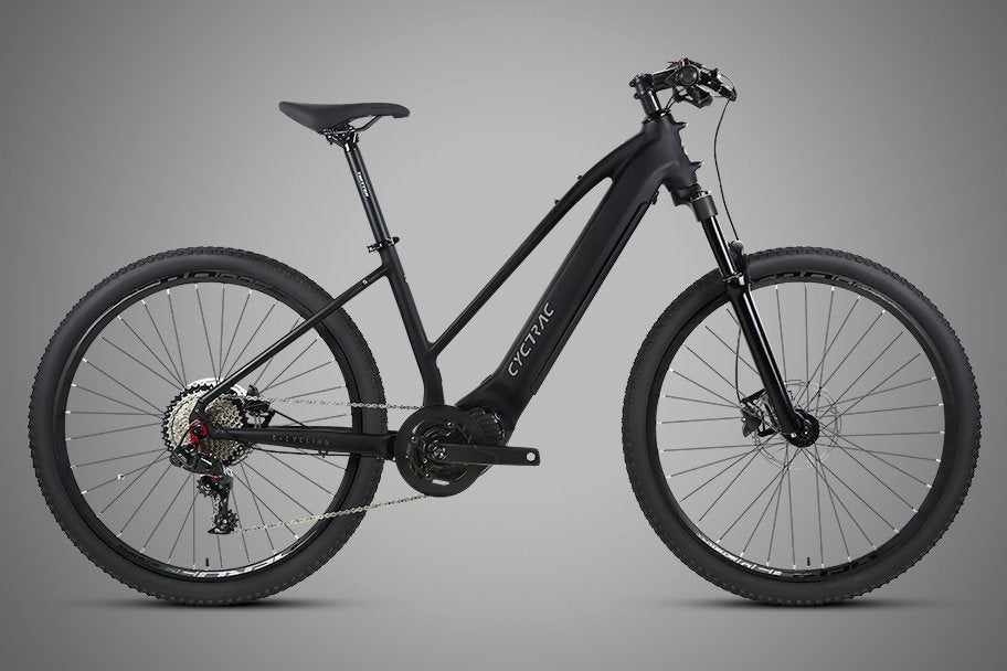 CYCTRAC EC1 electric mountain bike, full side profile