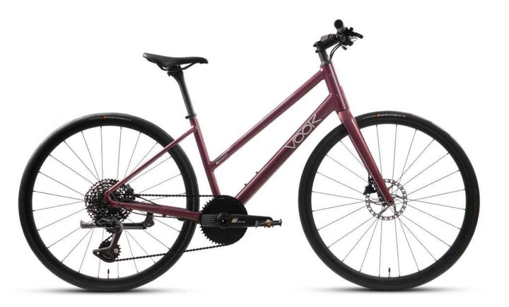 VOOK CRV Lite in Bordeaux Claret, side view