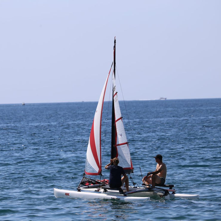 XCAT Sail Mobile sailing catamaran Boat weight only 75 kg