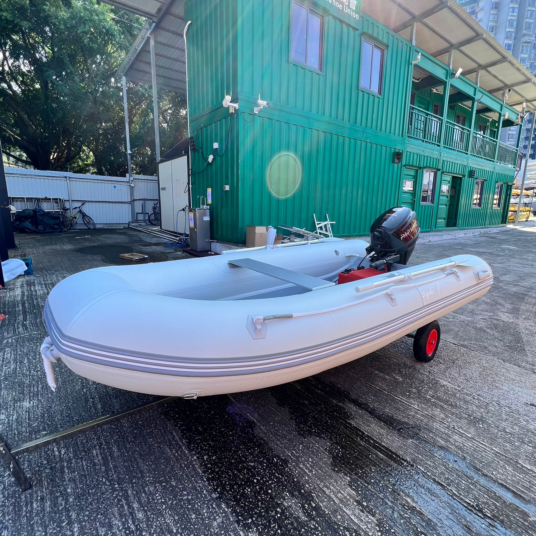 3.3m RIB Rigid Inflatable Boat Small RIB double layers Fiberglass