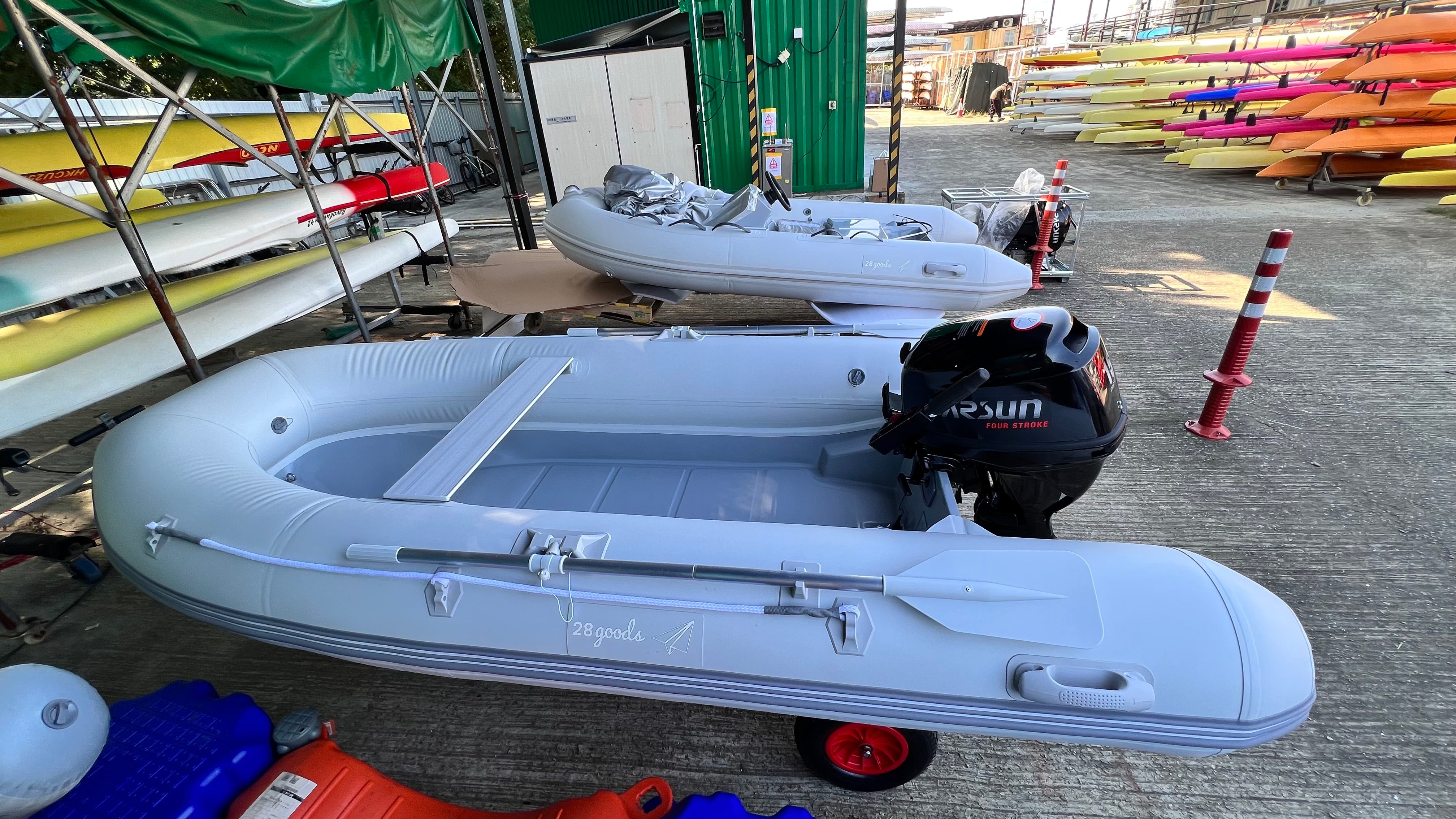 3.3m RIB Rigid Inflatable Boat Small RIB double layers Fiberglass