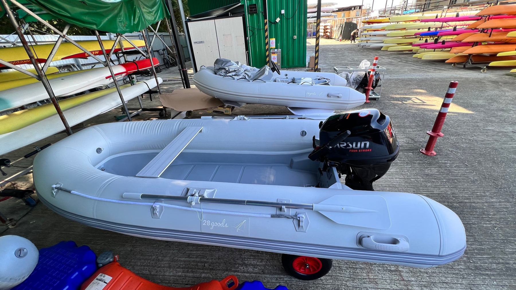 3.3m RIB Rigid Inflatable Boat Small RIB double layers Fiberglass