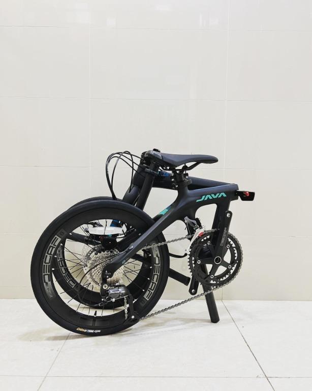 Java Aria 20" 406 Carbon Folding Bike Shimano 18 Speeds Disc Brake